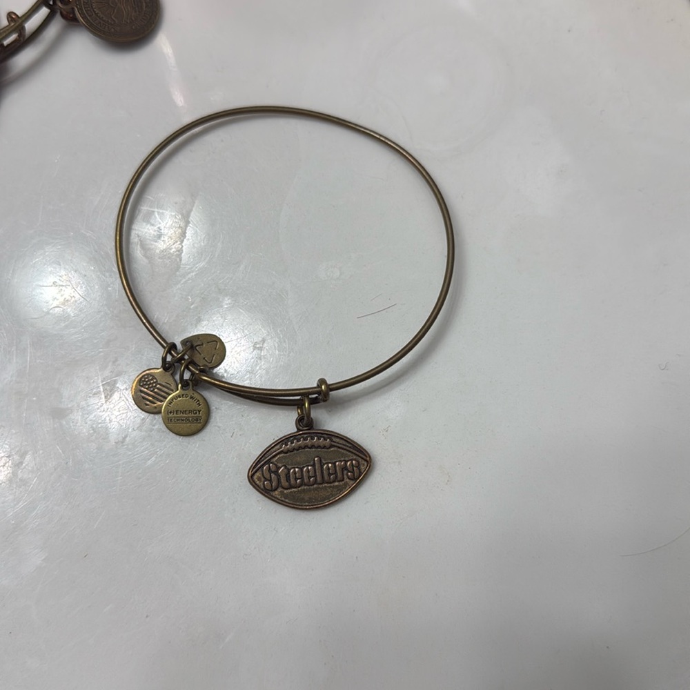Alex & Ani Steelers Charm Bracelet